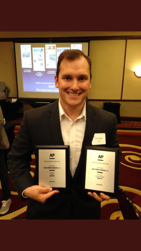 Chris Renkel Named Best TV Sports Anchor In Alabama