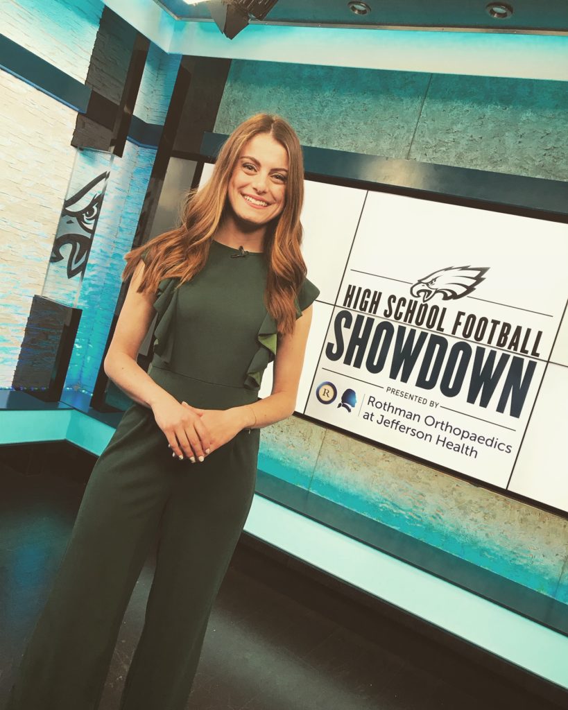 CBK Media Management Client Gabriella DiGiovanni Joins Philadelphia Eagles As On-Air Personality